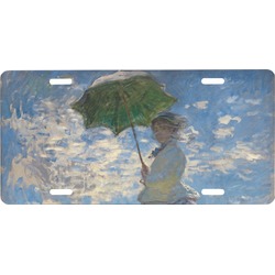 Promenade Woman by Claude Monet Front License Plate