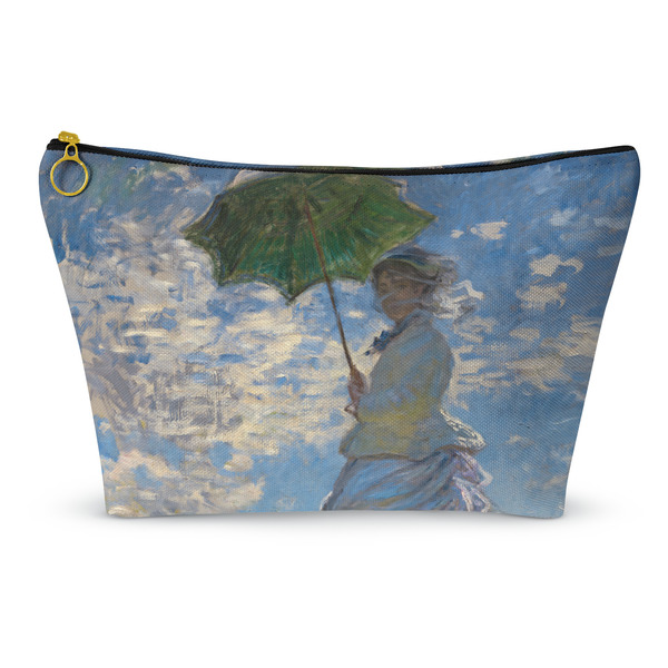 Custom Promenade Woman by Claude Monet Makeup Bag - Large - 12.5"x7"