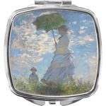 Promenade Woman by Claude Monet Compact Makeup Mirror