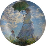 Promenade Woman by Claude Monet Melamine Plate