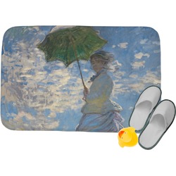 Promenade Woman by Claude Monet Memory Foam Bath Mat