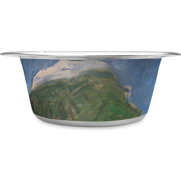 Custom Promenade Woman by Claude Monet Stainless Steel Dog Bowl