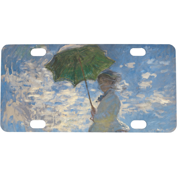 Custom Promenade Woman by Claude Monet Mini/Bicycle License Plate