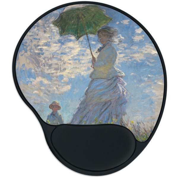 Custom Promenade Woman by Claude Monet Mouse Pad with Wrist Support