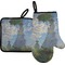Promenade Woman by Claude Monet Right Oven Mitt & Pot Holder Set