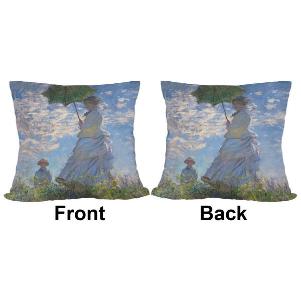 Promenade Woman Outdoor Pillow - 16x16