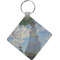 Promenade Woman by Claude Monet Diamond Plastic Keychain