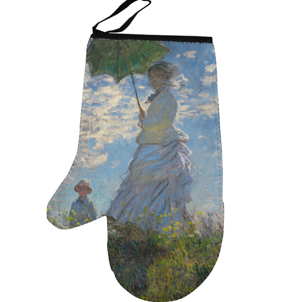 Promenade Woman Personalized Oven Mitt - Left