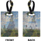 Promenade Woman Rectangle Luggage Tag (Front + Back)