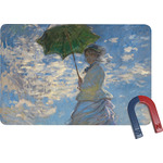 Promenade Woman by Claude Monet Rectangular Fridge Magnet
