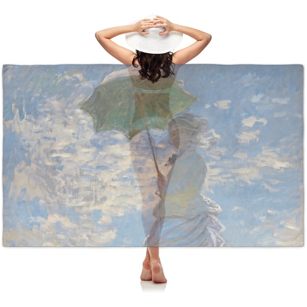 Custom Promenade Woman by Claude Monet Sheer Sarong
