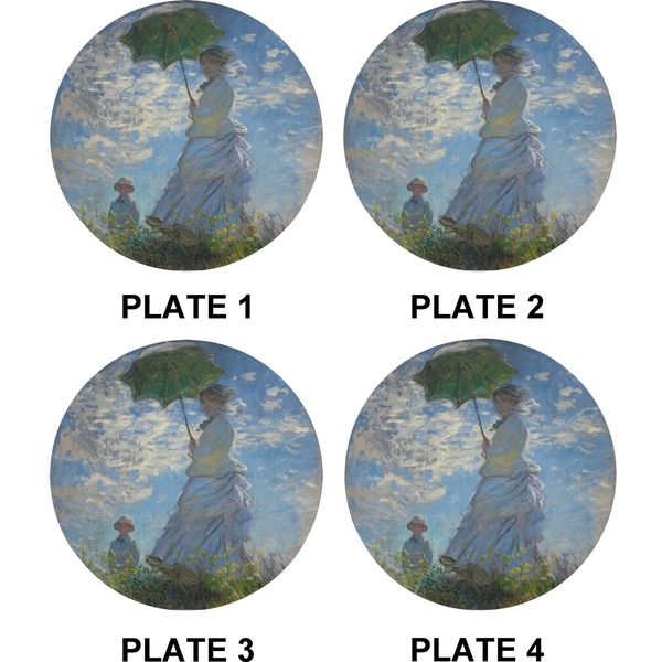 Promenade Woman Set of Appetizer / Dessert Plates (Approval)
