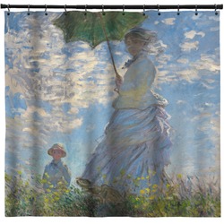 Promenade Woman by Claude Monet Shower Curtain - Custom Size