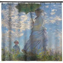 Promenade Woman by Claude Monet Shower Curtain