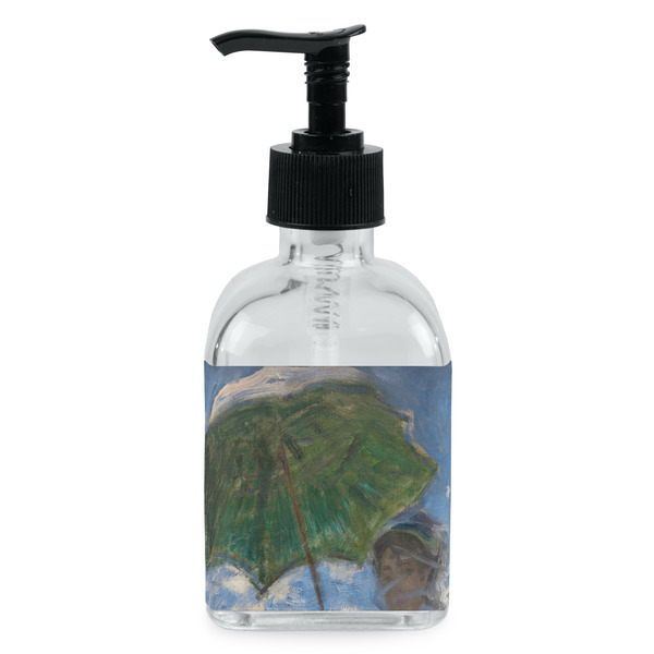 Custom Promenade Woman by Claude Monet Glass Soap & Lotion Bottle - Single Bottle