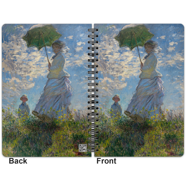 Promenade Woman Spiral Journal 7 x 10 - Apvl