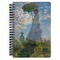 Promenade Woman by Claude Monet Spiral Notebook - 7x10