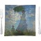 Promenade Woman by Claude Monet 9.5" Glass Square Lunch / Dinner Plate- Single or Set of 4