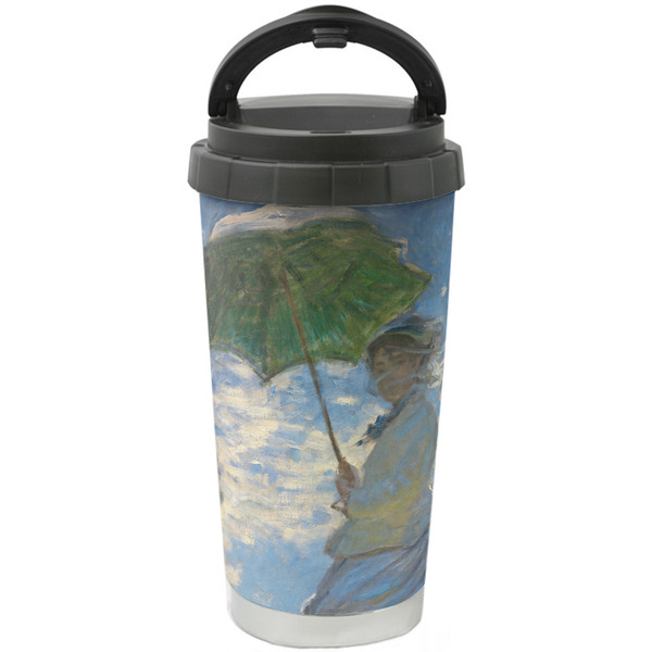 Custom Promenade Woman by Claude Monet Stainless Steel Coffee Tumbler