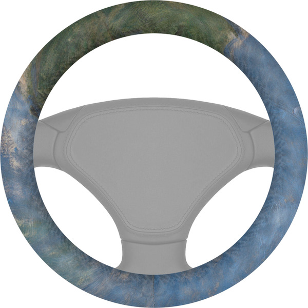 Custom Promenade Woman by Claude Monet Steering Wheel Cover