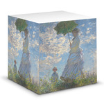 Promenade Woman by Claude Monet Sticky Note Cube
