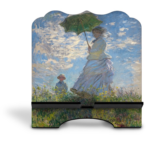 Promenade Woman Stylized Tablet Stand - Front without iPad