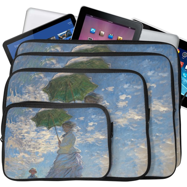 Promenade Woman Tablet & Laptop Case Sizes
