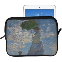 Promenade Woman by Claude Monet Tablet Case / Sleeve - Large