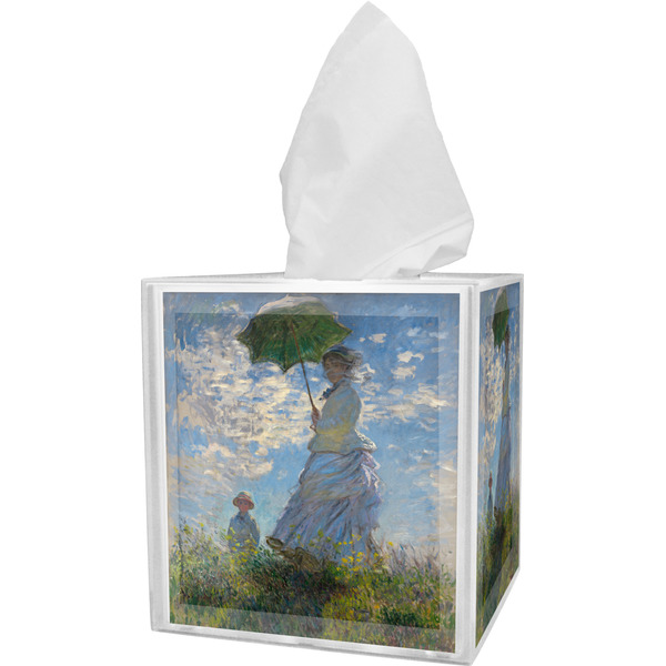 Custom Promenade Woman by Claude Monet Tissue Box Cover