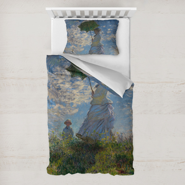 Custom Promenade Woman by Claude Monet Toddler Bedding