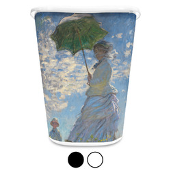 Promenade Woman by Claude Monet Waste Basket