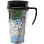 Promenade Woman by Claude Monet Acrylic Travel Mug with Handle
