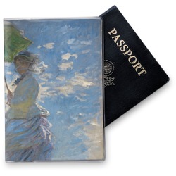 Promenade Woman by Claude Monet Vinyl Passport Holder