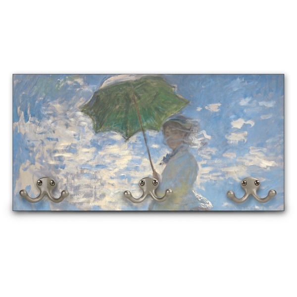 Custom Promenade Woman by Claude Monet Wall Mounted Coat Rack