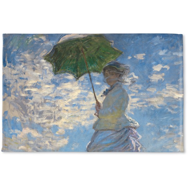 Custom Promenade Woman by Claude Monet Woven Mat