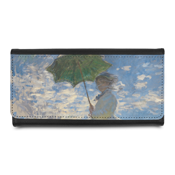 Custom Promenade Woman by Claude Monet Leatherette Ladies Wallet