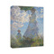 Promenade Woman by Claude Monet 11x14 - Canvas Print - Angled View