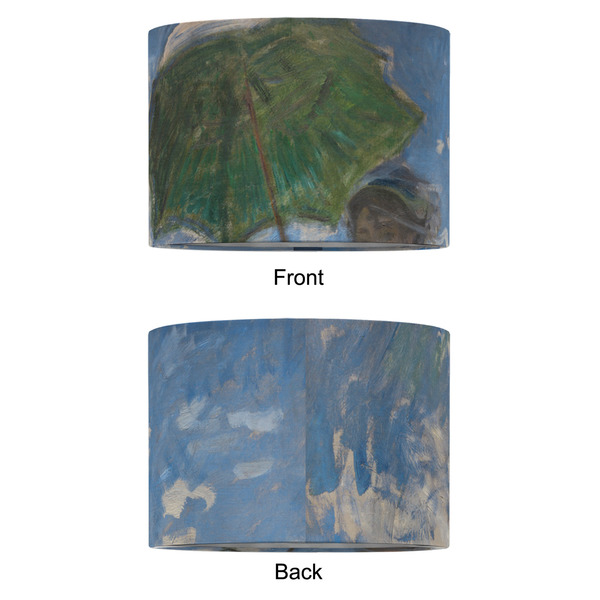 Promenade Woman by Claude Monet 12" Drum Lampshade - APPROVAL (Fabric)