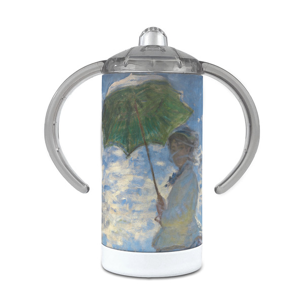 Custom Promenade Woman by Claude Monet 12 oz Stainless Steel Sippy Cup