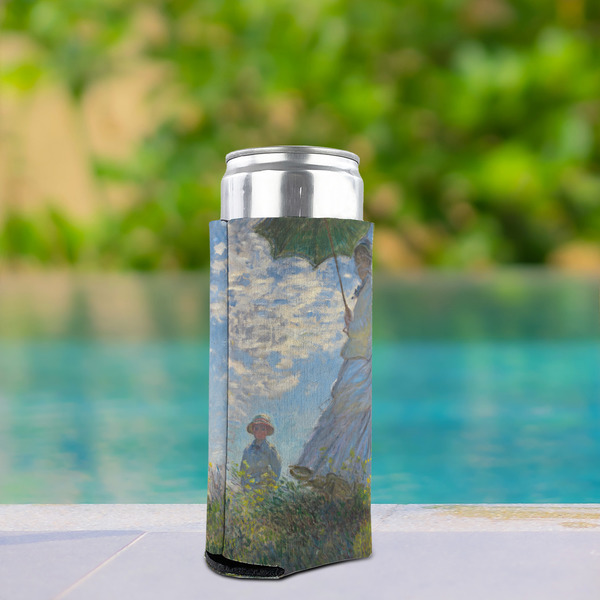 Promenade Woman by Claude Monet Can Cooler - Tall 12oz - In Context