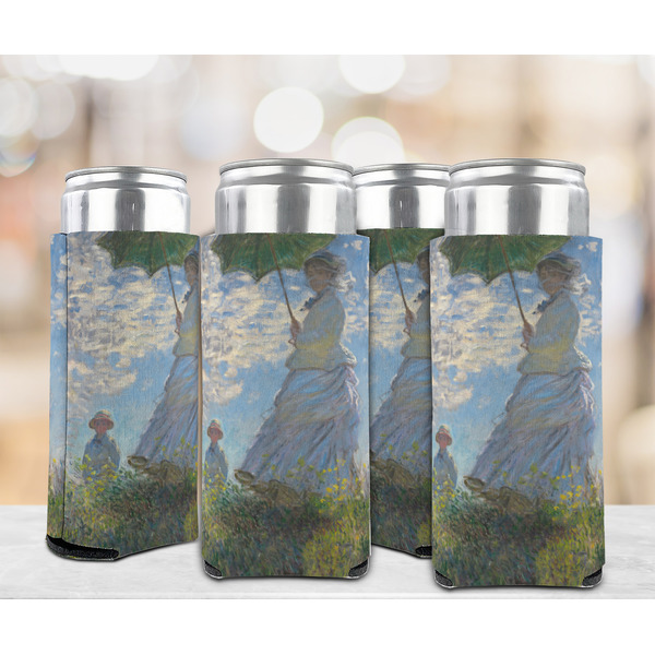 Promenade Woman by Claude Monet 12oz Tall Can Sleeve - Set of 4 - LIFESTYLE