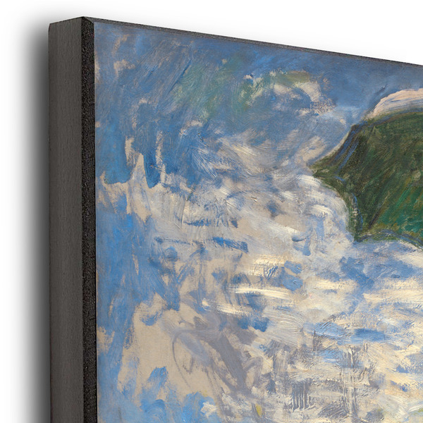 Promenade Woman by Claude Monet 12x12 Wood Print - Closeup