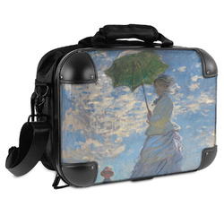 Promenade Woman by Claude Monet Hard Shell Briefcase - 15"