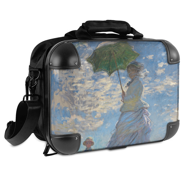 Custom Promenade Woman by Claude Monet Hard Shell Briefcase