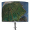 Promenade Woman by Claude Monet 16" Drum Lampshade - ON STAND (Fabric)