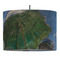 Promenade Woman by Claude Monet 16" Drum Lampshade - PENDANT (Fabric)