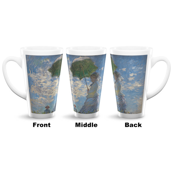 Promenade Woman by Claude Monet 16 Oz Latte Mug - Approval