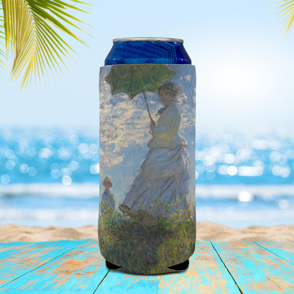 Promenade Woman by Claude Monet 16oz Can Sleeve - LIFESTYLE