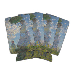 Promenade Woman by Claude Monet Can Cooler (16 oz) - Set of 4