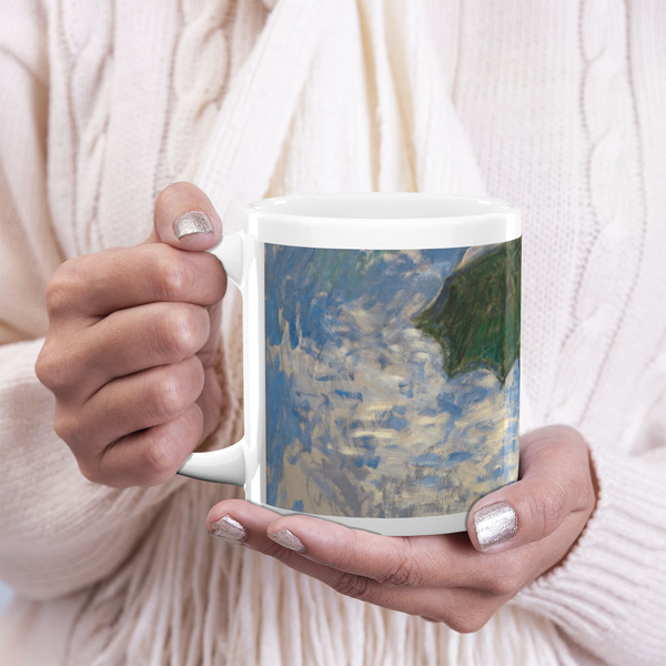 Promenade Woman by Claude Monet 20oz Coffee Mug - LIFESTYLE